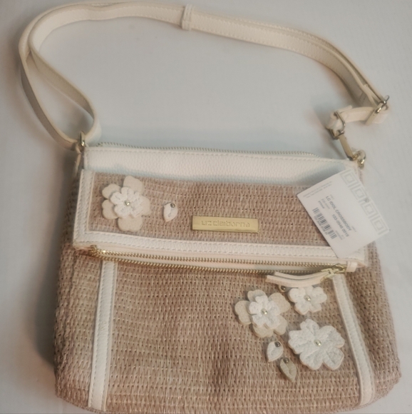 NWT Liz Clayborne Basket Mesh Styled idol cross body Bag - Picture 1 of 11